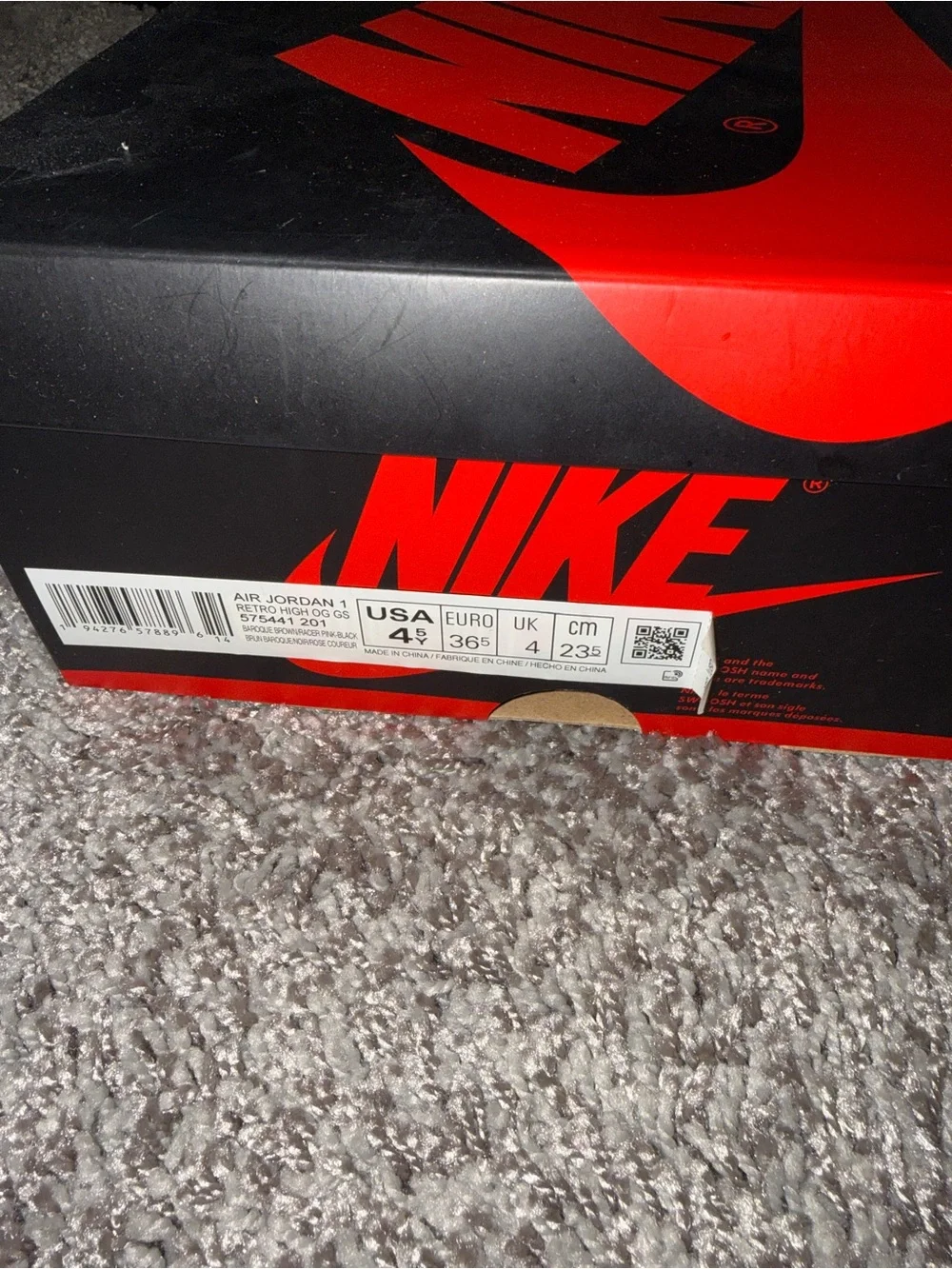 Nike GS Air Jordan 1 High OG Tokyo Bio Hack